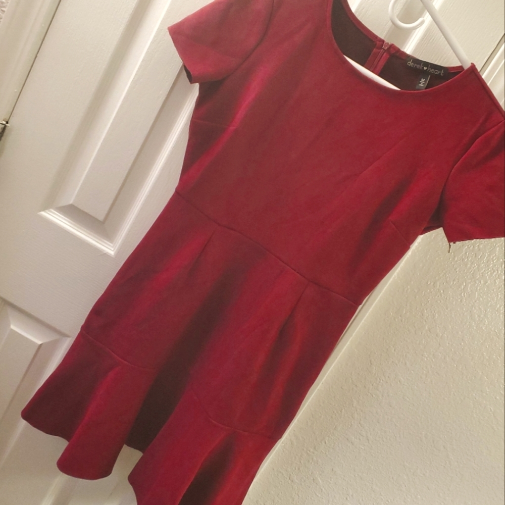 Derek♡Heart Vintage Velvet Mini Dress